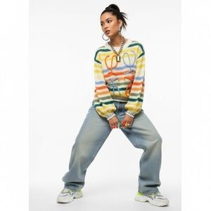 Colorful Striped Sweater